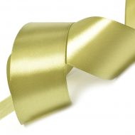 Лента атласная 50мм цв.3142 оливковый IDEAL уп.27,4 м