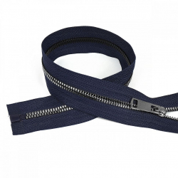 Молния MaxZipper трактор №5 1 замок TT, 80см, цв.синий/т.никель уп.10шт