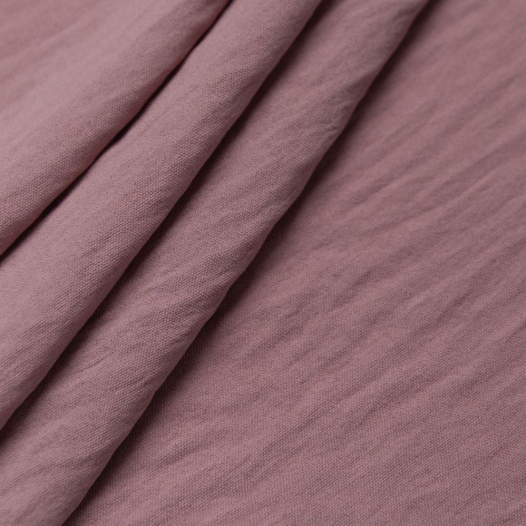 Ткань Лен Манго 110 г кв.м 100% полиэстер шир.148 см арт.Р.34099.12 цв.12 розовая пудра уп.30м