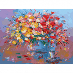 Живопись на картоне Белоснежка арт.БЛ.3035-CS Кофеёк 30x40 см
