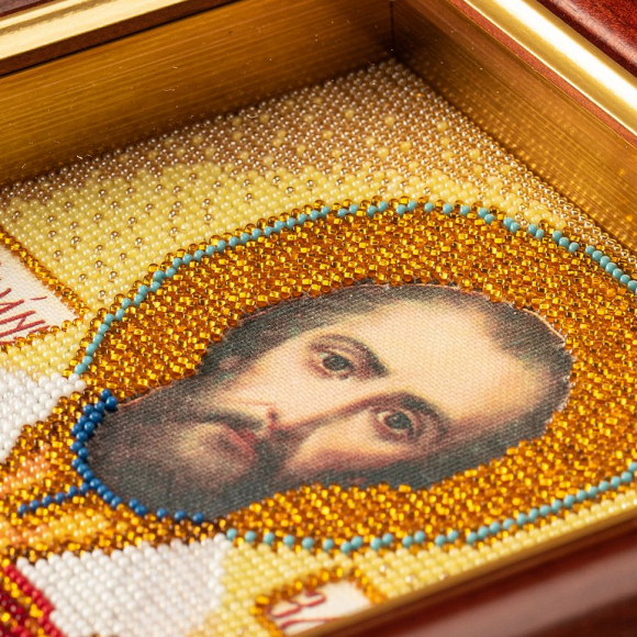 Набор для вышивания бисером КРОШЕ арт. В-347 Св.Иоанн Златоуст 12х14,5 см