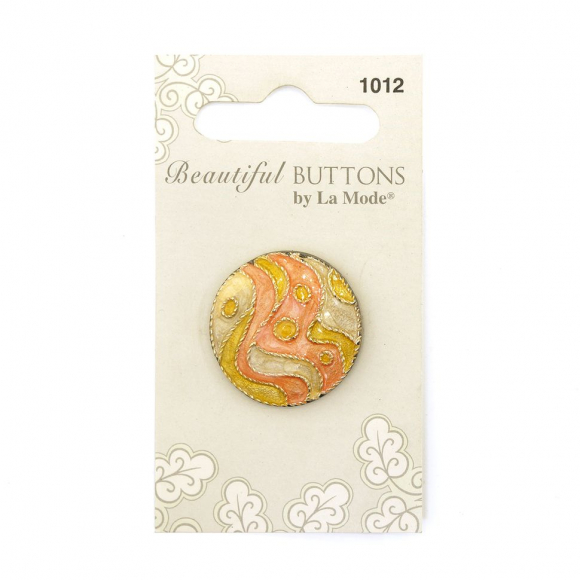 Пуговицы "Beautiful Buttons", Pink Swirl