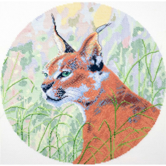Набор для вышивания МАРЬЯ ИСКУСНИЦА арт.03.014.24 Каракал 25х25 см