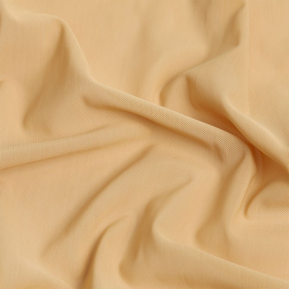 Сетка эластичная утягивающая KRUZHEVO арт.OLG008 190г/м? ш.152см цв.бежевый (15-1214 TCX) уп.5м