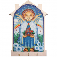 Набор для вышивания МАРЬЯ ИСКУСНИЦА арт.22.002.08 Хранитель, с пришивной рамкой 15х25 см