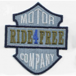 97458_Термоаппликация HKM "Ride 4 Free"