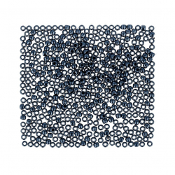 Бисер Япония "TOHO" 11/0  круглый 2  2.2 мм 5 х 5 г №0081 т. серый