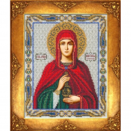 Набор для вышивания бисером РУССКАЯ ИСКУСНИЦА арт.335 БИ Св. Анастасия 18х22,5 см Набор для вышивания бисером РУССКАЯ ИСКУСНИЦА арт.335 БИ Св. Анастасия 18х22,5 см