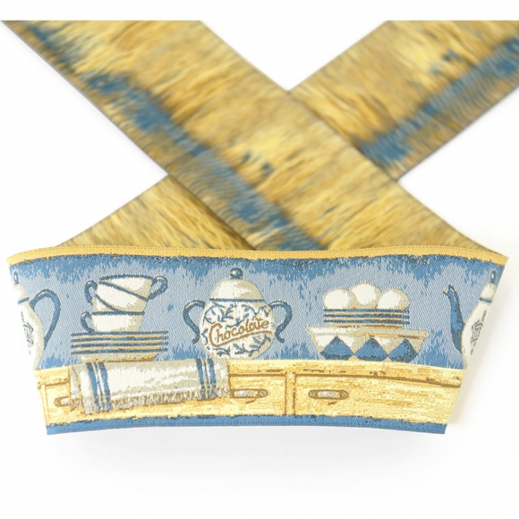 109311_Лента жаккард SAFISA, 50 мм, 15 м, цвет 01