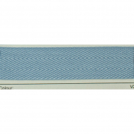 123136_Тесьма киперная, 20 мм, цвет светлый джинс