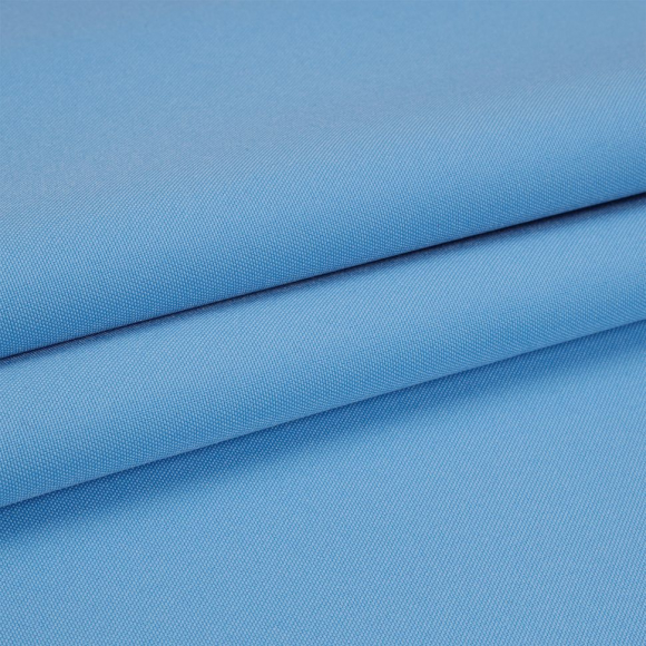 Ткань Габардин кач-во Фухуа 180 г/м? 100% полиэстер шир.150 см арт.TBY.Gbf.24102.6 цв.06 голубой рул.25м