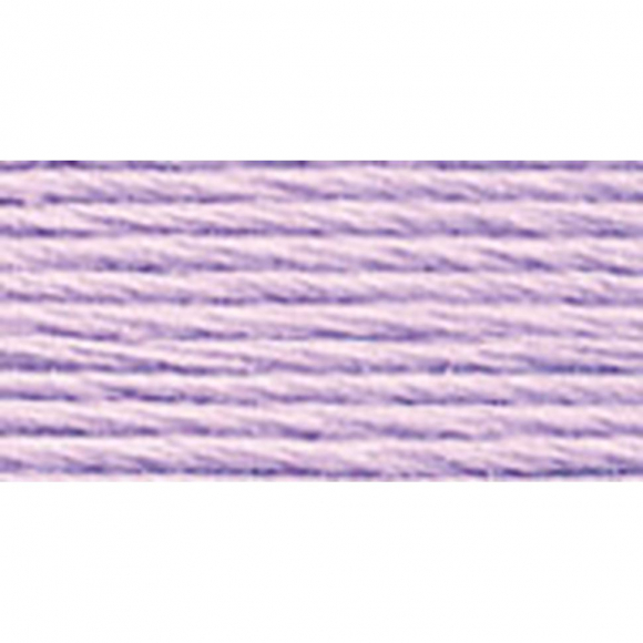 Нитки для вышивания Gamma мулине (0820-3070) 100% хлопок 24 x 8 м цв.1095 св.сиреневый