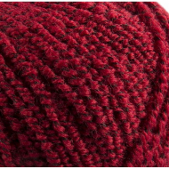 Пряжа для вязания ПЕХ Рельефная (43% меринос, 43% ПАН, 14% ПА) 5х50г/135м цв.007 бордо