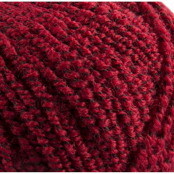 Пряжа для вязания ПЕХ Рельефная (43% меринос, 43% ПАН, 14% ПА) 5х50г/135м цв.007 бордо