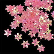 Пайетки россыпью арт.TBY-FLK462 15мм цв.029 розовый уп.50г