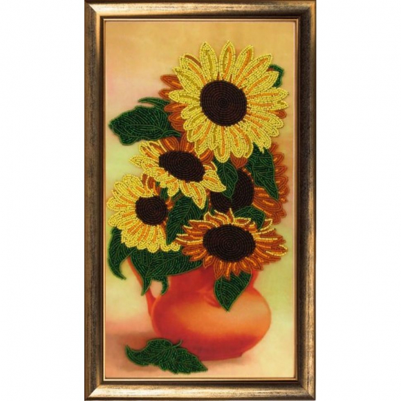 Набор для вышивания BUTTERFLY арт. 215 Подсолнухи 36х19 см