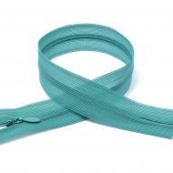 Молния MaxZipper пласт. потайная №3 20см н/р цв.F257 бирюзовый уп.50шт