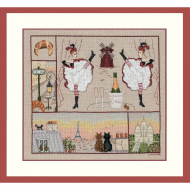 184305_Набор для вышивания "PARIS DE LIN" (Парижское счастье) 184305_Набор для вышивания "PARIS DE LIN" (Парижское счастье)