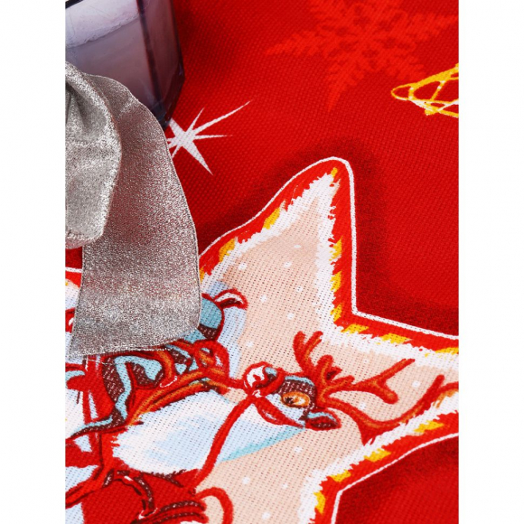 Ткань Рогожка 165 г/м? 100% хлопок шир.150 см арт.Rg.0409.4.5 цв.04 красный уп.5м