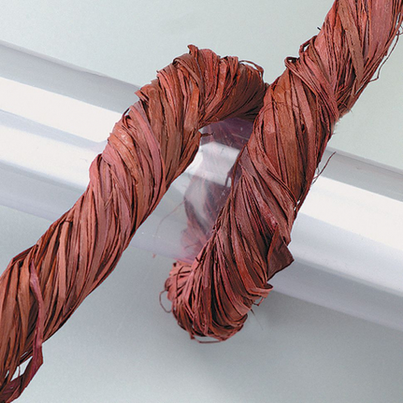 96176_Рафия натуральная, 50 г, цвет коричневый