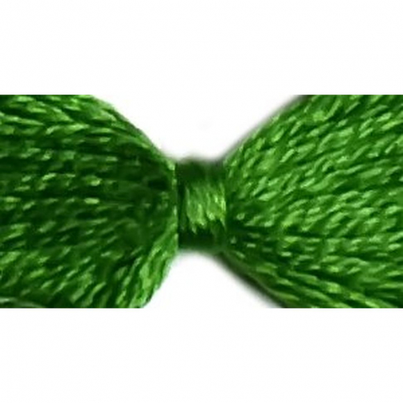 Нитки мулине цв.4109 зеленый 12х10м С-Пб