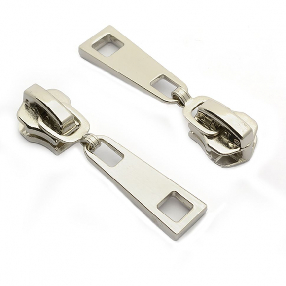 Замок MaxZipper автомат М#8 арт.TBT1291 цв. никель уп.10шт