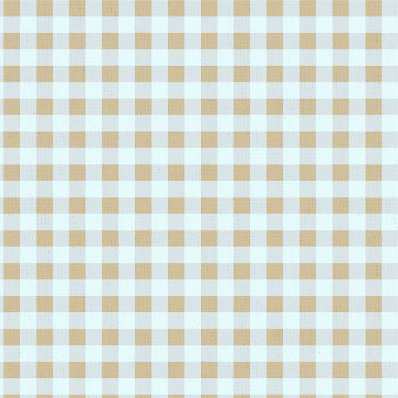 Ткань для пэчворка PEPPY Бабушкин Сундучок 140 г/м? 100% хлопок цв.БС-46 клетка бежевый уп.50х55 см