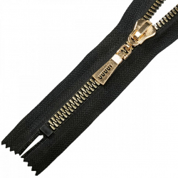Молния MaxZipper трактор №8 TT2, н/р 16см, цв.черн/золото уп.10шт