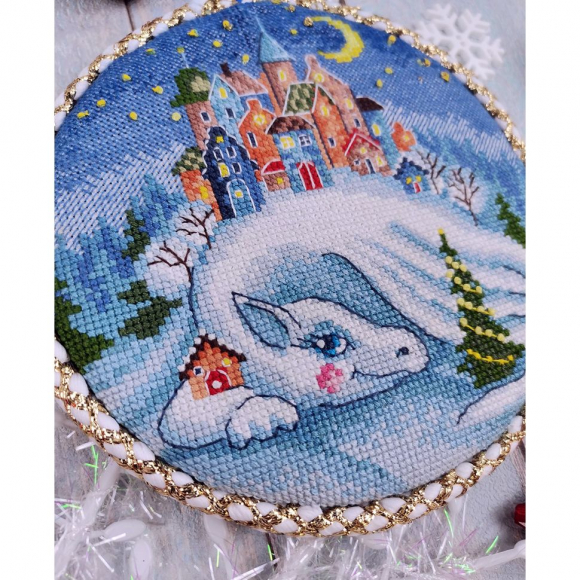 192510_Набор для создания пинкипа "Снежный дракон"