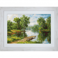 Набор для вышивания LUCA-S арт. B548 Клёвое место 48х32,5 см