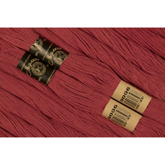 Нитки мулине цв.9006 12х10м С-Пб