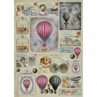 63811_Карта для декупажа "Fly away"