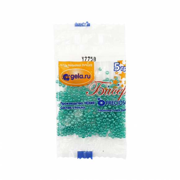 Бисер №10, 5 г., цвет 17758