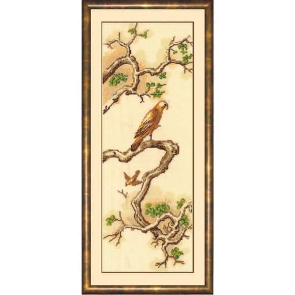 Набор для вышивания СДЕЛАЙ СВОИМИ РУКАМИ арт.К-04 Китайские мотивы - Сокол 17х45 см Набор для вышивания СДЕЛАЙ СВОИМИ РУКАМИ арт.К-04 Китайские мотивы - Сокол 17х45 см