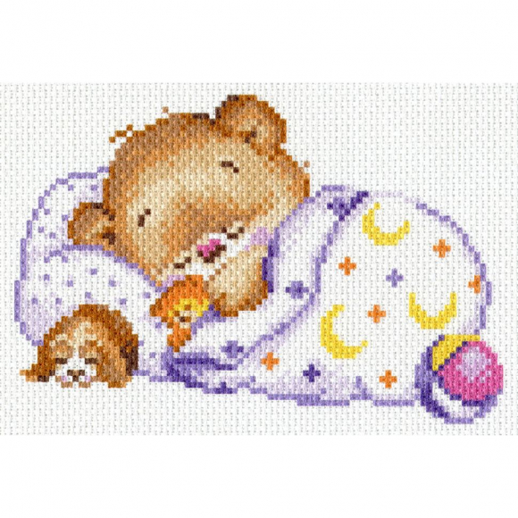 Набор для вышивания МАТРЕНИН ПОСАД арт.16х20 - 1775Н Спокойной ночи