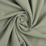 Ткань трикотаж Футер 2х нитка петля с лайкрой 230г пенье 180см розмарин 15-4706 уп.6м