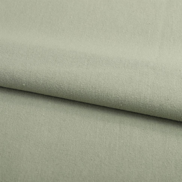 Ткань трикотаж Футер 2х нитка петля с лайкрой 230г пенье 180см розмарин 15-4706 уп.6м