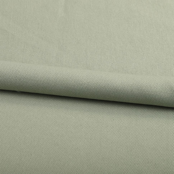 Ткань трикотаж Футер 2х нитка петля с лайкрой 230г пенье 180см розмарин 15-4706 уп.6м