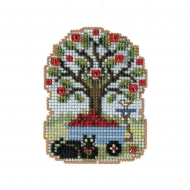 Набор для вышивания MILL HILL Урожай яблок 6х8 см