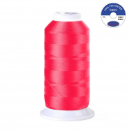 Нитки текстурированные некрученые 150D/1 цв.713 яр.розовый неон MAX 5000 м Нитки текстурированные некрученые 150D/1 цв.713 яр.розовый неон MAX 5000 м