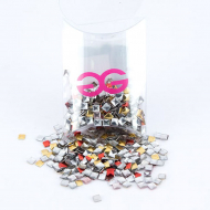 26482_Термоклеевые украшения для декора "Square 3*3", 1упак. (720шт)