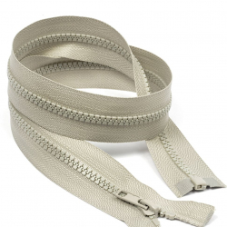 Молния MaxZipper трактор №5 1 замок усил.зв., 45см, цв.F310 св.серый уп.50шт