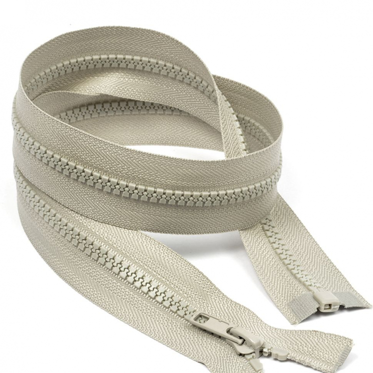 Молния MaxZipper трактор №5 1 замок усил.зв., 45см, цв.F310 св.серый уп.50шт