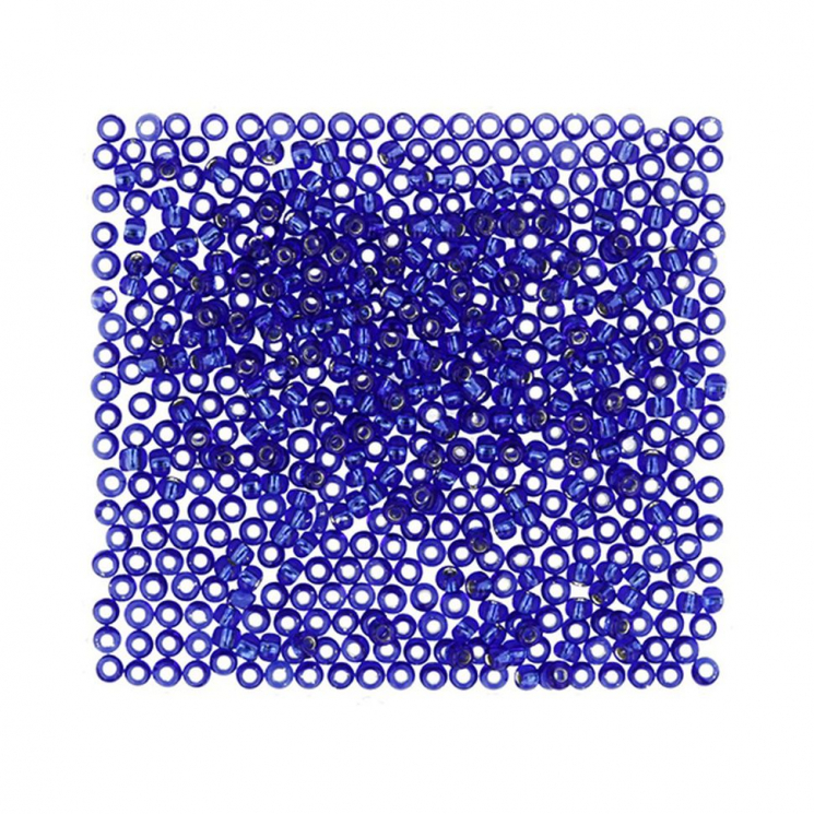 Бисер Япония "TOHO" 11/0  круглый 2  2.2 мм 5 х 5 г №0028 яр.синий