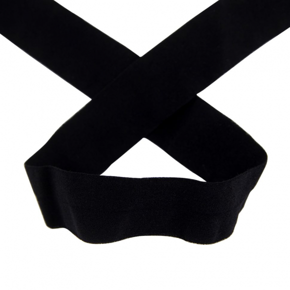 177550_Резинка-бейка, 20 мм, цвет черный