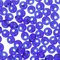 Бисер Япония "TOHO" MAGATAMA №1  3 мм 5 х 5 г №0008 яр.синий