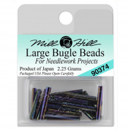 24930_Бисер "Стеклярус" 15 мм