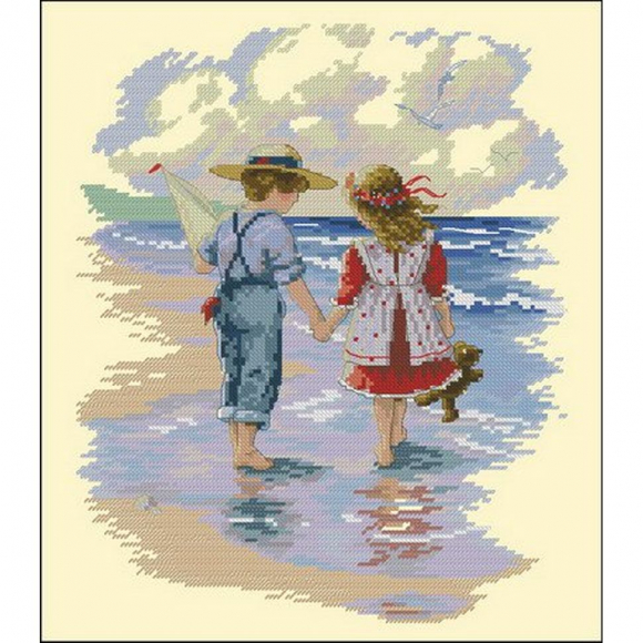 Набор для вышивания DIMENSIONS арт.DMS-13721 Держась за руки 23х30 см