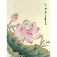 Набор для вышивания крестом XIU CRAFTS арт.2031904 Лотос 33х25 cм