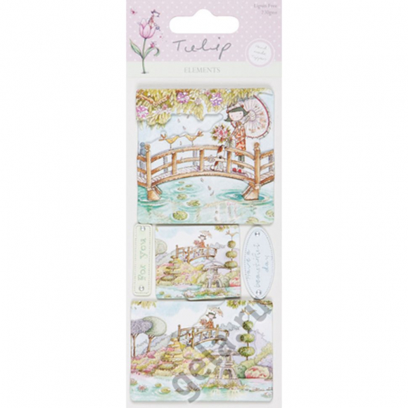 53539_Наклейки 3D "Отличного дня", TULIP